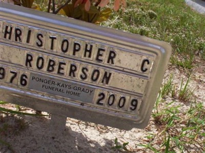 Christopher Chad (Keefer) Roberson on Sysoon