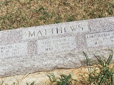 Christopher Columbus Matthews, Jr on Sysoon