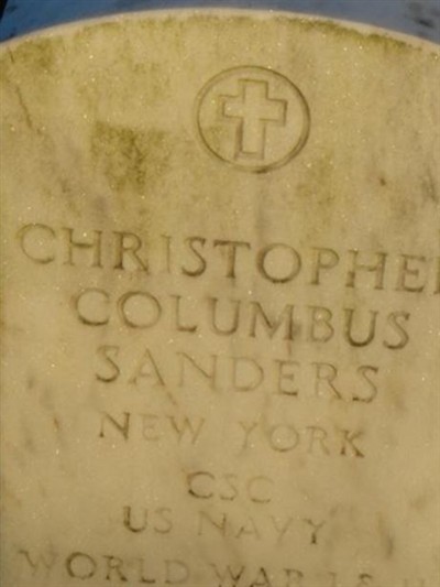 Christopher Columbus Sanders on Sysoon