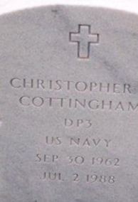 Christopher E Cottingham on Sysoon
