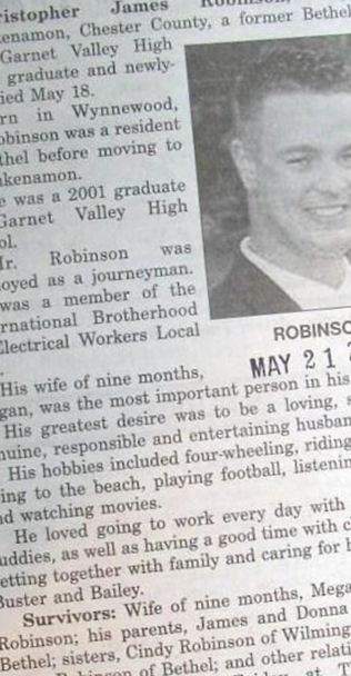 Christopher James Robinson on Sysoon