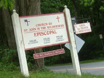 Chruch of Saint John in the Wilderness Cemetery on Sysoon