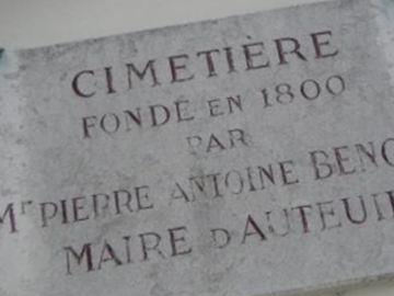 Cimetiere d'Auteuil on Sysoon