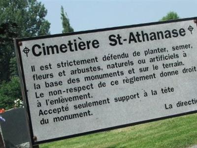 Cimetiere Saint Athanase on Sysoon