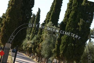 City of Mesa Cemetery on Sysoon