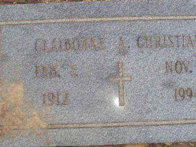 Claiborne A "Chris" Christian, Sr on Sysoon
