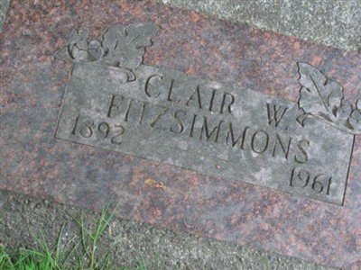 Clair Walter Fitzsimmons on Sysoon