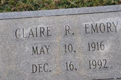 Claire R Emory on Sysoon