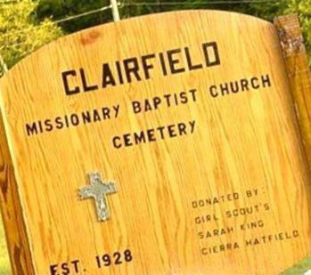 Clairfield Missionary Baptist Church Cemetery on Sysoon