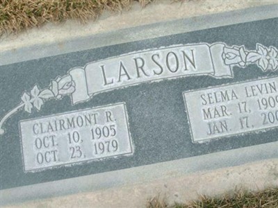 Clairmont Robert Larson on Sysoon