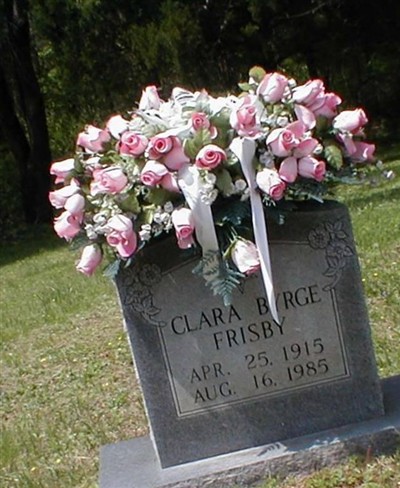 Clara Byrge Frisby on Sysoon