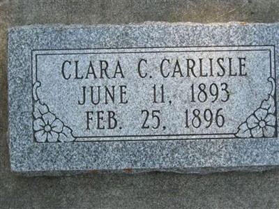 Clara C. Carlisle on Sysoon