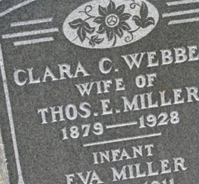 Clara C. Webber Miller on Sysoon
