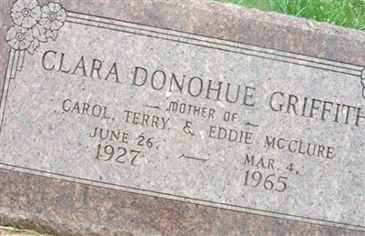 Clara Donohue Griffith on Sysoon