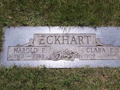 Clara E Eckhart on Sysoon