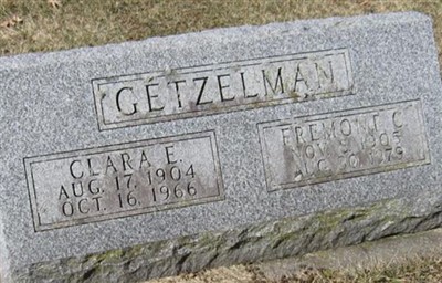 Clara E Getzelman on Sysoon