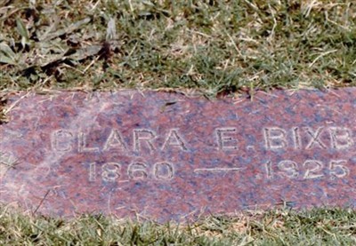 Clara Edgell Bixby on Sysoon