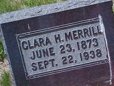 Clara Hendricks Merrill on Sysoon