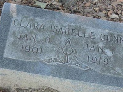 Clara Isabelle Gunn on Sysoon