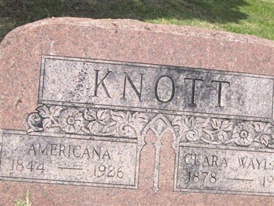 Clara Knott Wayland on Sysoon
