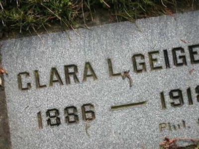 Clara L Geiger on Sysoon