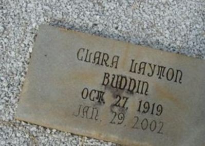Clara Layton Buddin on Sysoon