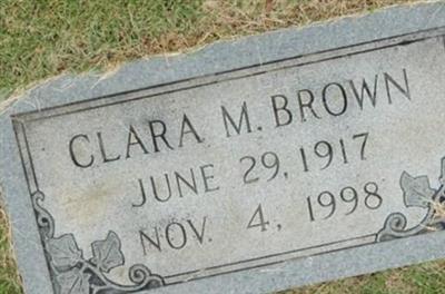 Clara M. Brown on Sysoon