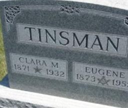 Clara M Tinsman on Sysoon
