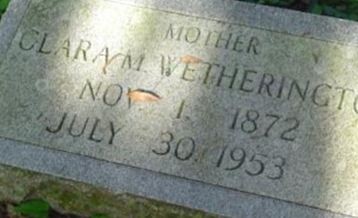 Clara M Wetherington on Sysoon
