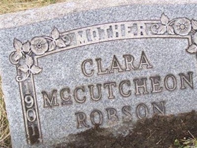 Clara McCutcheon Robson on Sysoon