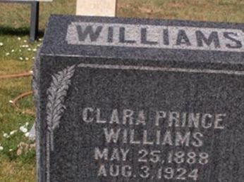 Clara Prince Williams on Sysoon