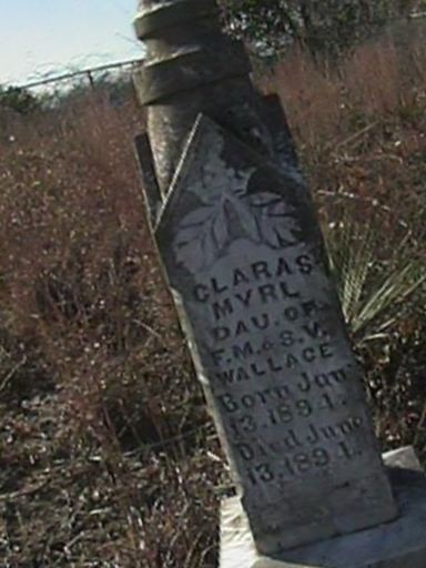 Clara S Myrl Wallace on Sysoon