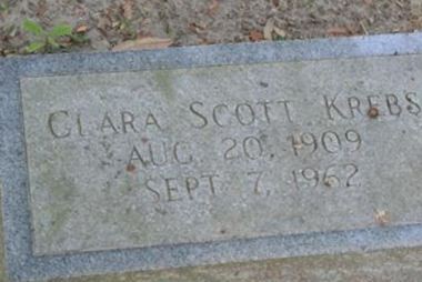 Clara Scott Krebs on Sysoon