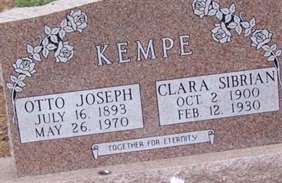 Clara Sibrian Kempe on Sysoon