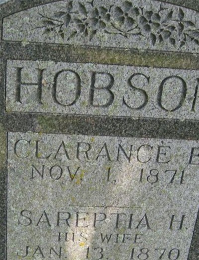 Clarance E Hobson on Sysoon