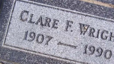 Clare Frank Wright on Sysoon