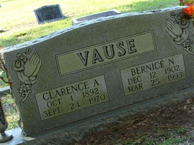 Clarence Abbot Vause on Sysoon