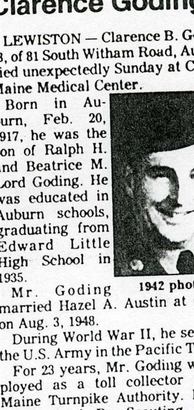 Clarence B. Goding on Sysoon