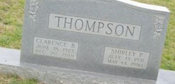 Clarence B Thompson on Sysoon