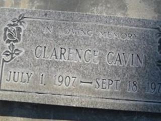 Clarence Cavin on Sysoon