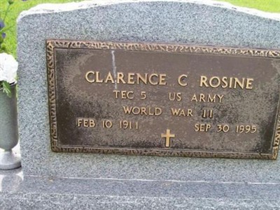 Clarence Cloyd Rosine on Sysoon