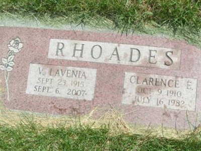 Clarence E Rhoades on Sysoon