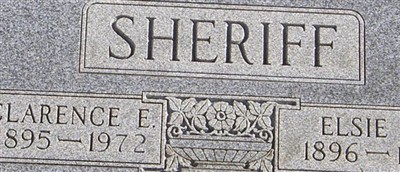 Clarence E Sheriff on Sysoon