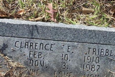 Clarence E Tribble on Sysoon