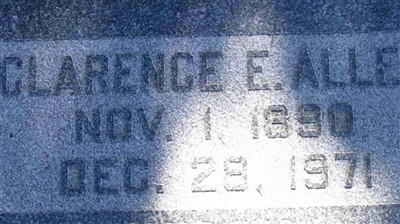 Clarence Earl Allen on Sysoon