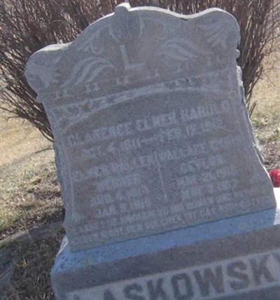 Clarence Elmer Howard Laskowsky on Sysoon