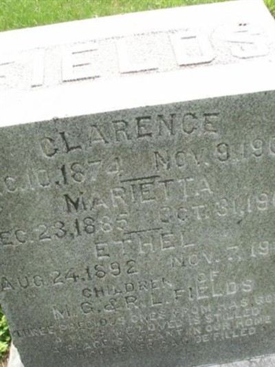 Clarence Fields on Sysoon