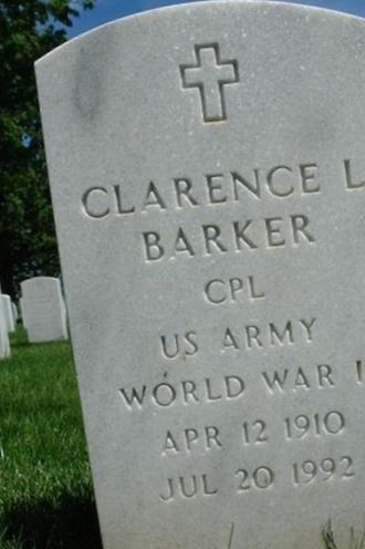 Clarence L Barker on Sysoon