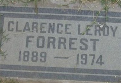 Clarence Leroy Forrest on Sysoon