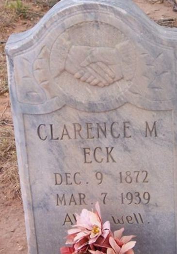 Clarence M Eck on Sysoon